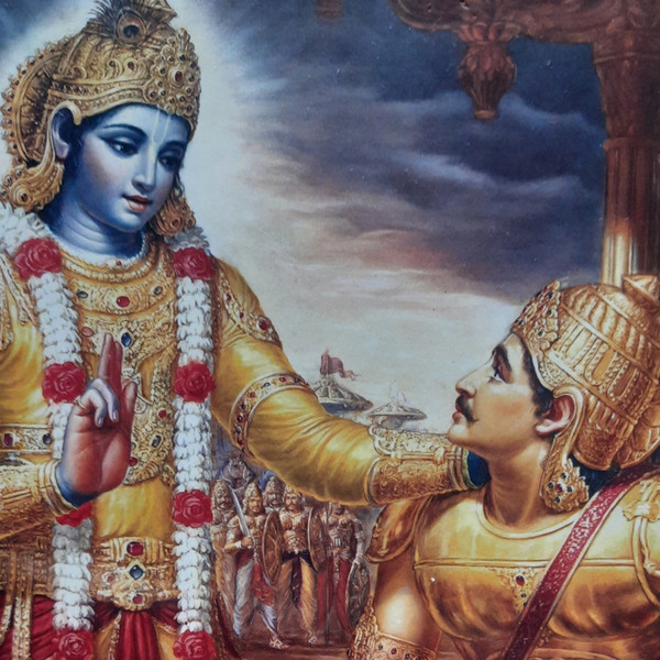 Bhagvad Gita-Observing Armies in the Battlefield