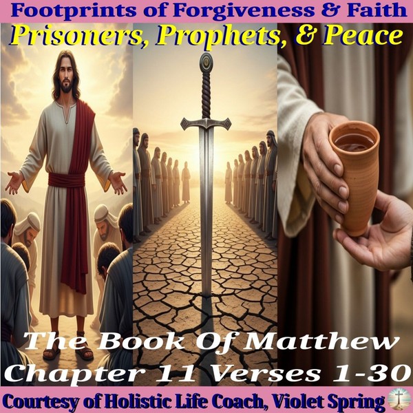 The Book Of Matthew Chapter 11 Prophets, Prisoners, & Peace Podcast Audio