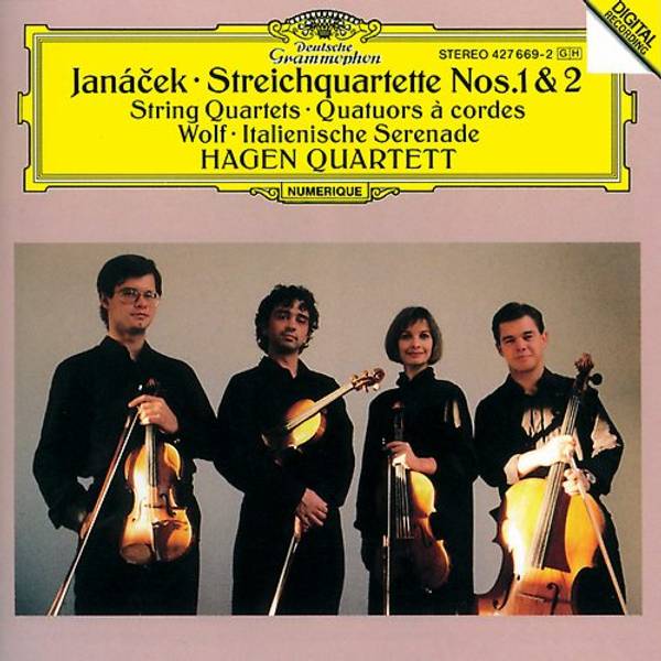 Janácek: String Quartets Nos.1 & 2 / Wolf: Italian Serenade-hover