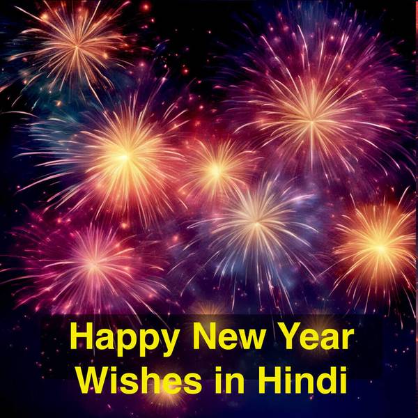 Happy New Year Wishes in Hindi