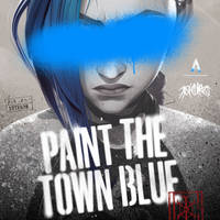 Paint The Town Blue from the series Arcane League of Legends