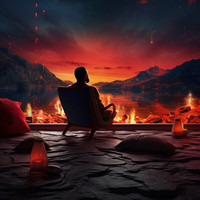 Relaxation's Flame Gentle Warmth