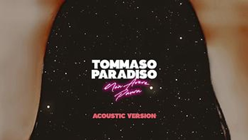 Non Avere Paura Acoustic / Lyric Video