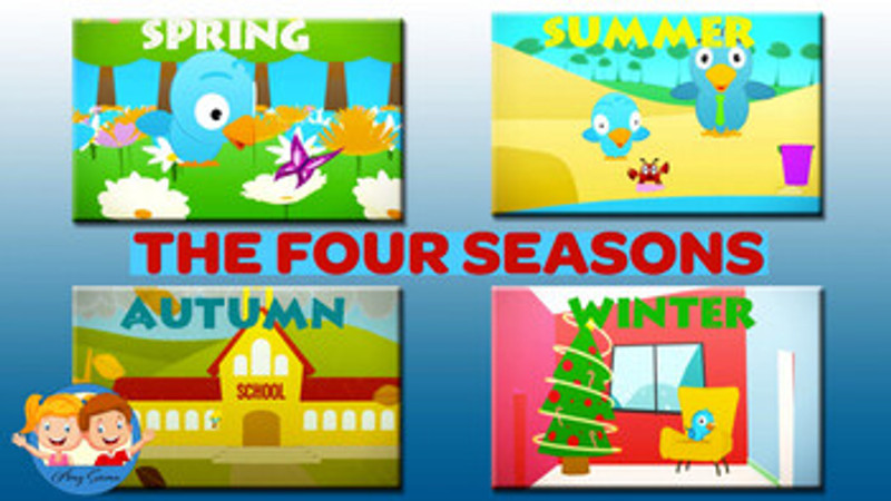 THE FOUR SEASONS - Kids Easy Learning #learningtheseasons #Kidseasylearning