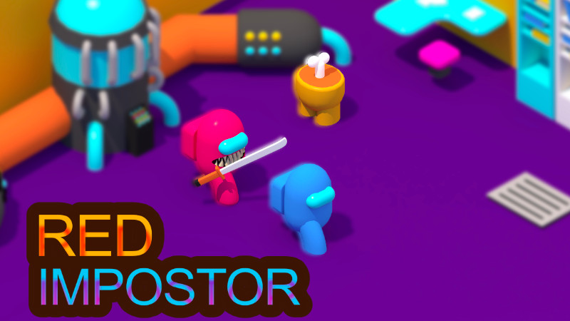 Red Impostor Vs. Crew