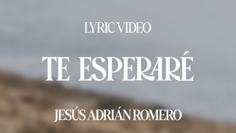 Te Esperaré (Lyric Video)