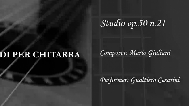 Studio op.50 n.21