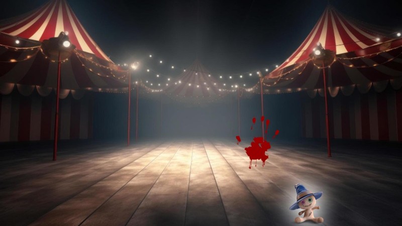 Sliding Puzzle Horror Puppet Show