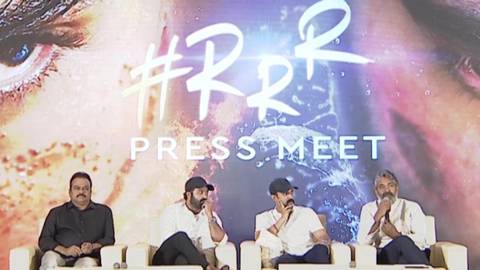 Rajamouli Reveals All Charecters In RRR Press Meet