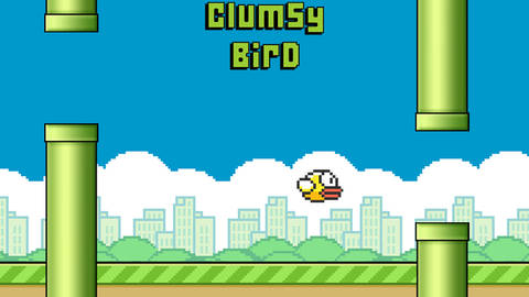 Clumsy bird