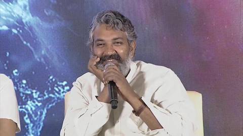 Rajamouli Statement About His Last Film In RRR Movie Press Meet