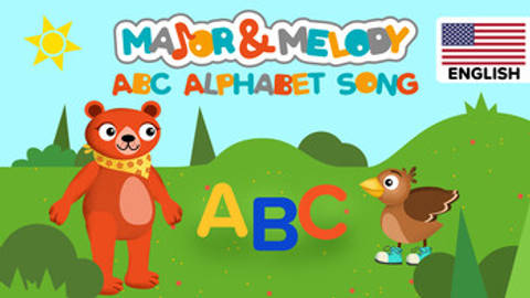 ABC Alphabet song Nursery Rhymes for kids / US version