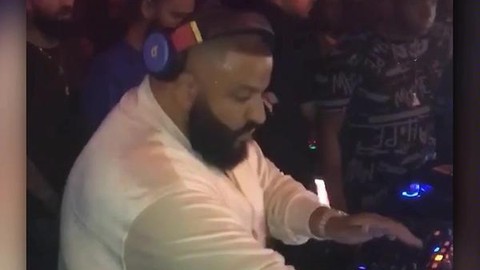Dj Khaled supports Demi