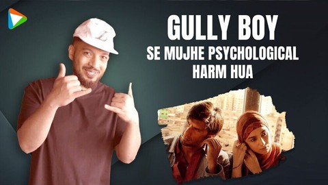 Naezy: "Gully Boy mein bohot fictionalize kiya hai,meri personal story ko ulta seedha kiya"