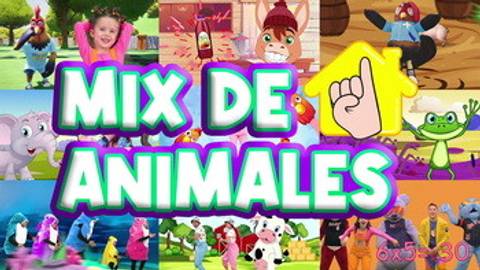 Todas las canciones de Animales | Mix de canciones infantiles | La Vaca Lola, Sapito, Bartolito