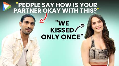 Prateik Babbar & Elli AvrRam Explain How Intimate Scenes Are Shot | Tere Dar Pe Sanam