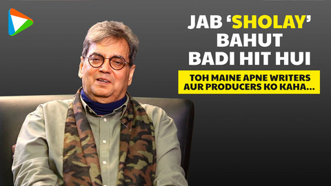 Subhash Ghai Advice