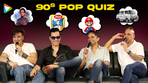 How Well Do You Know the 90s Pop Culture Ft. Band of Boys|Sudhanshu P|Karan O|Sherrin V|Chintu