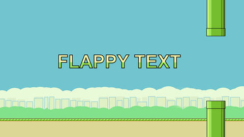 Flappy Text