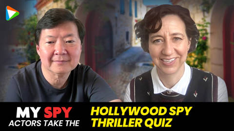 My Spy' Actors Ken Jeong & Kristen Schaal's EPIC Spy Thriller Quiz