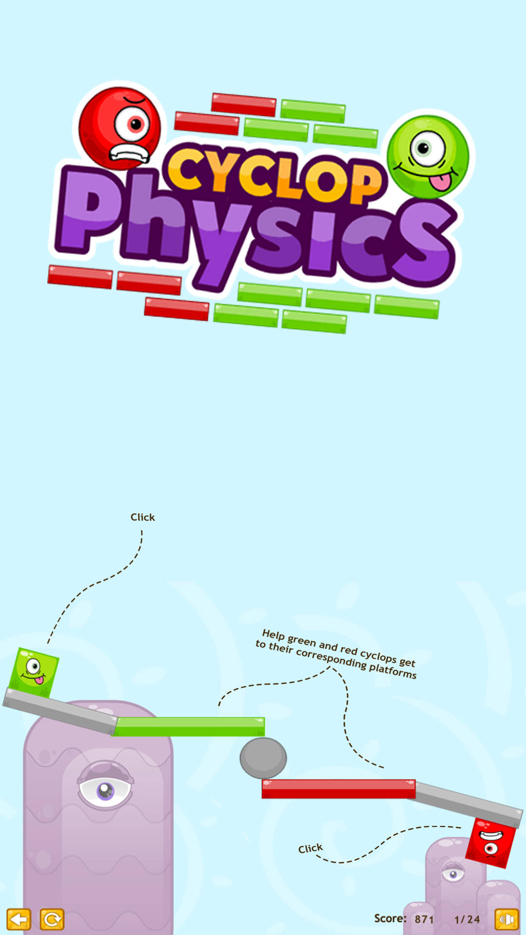 Play Cyclop Physics 1