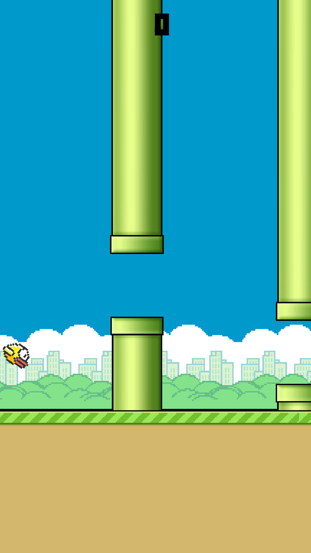 Clumsy bird