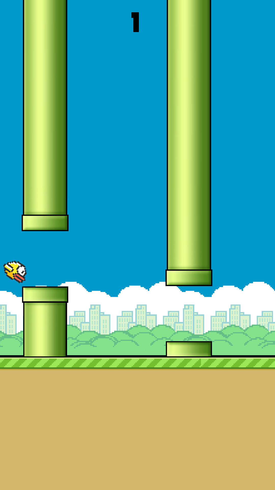 Clumsy bird